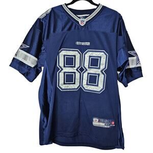 Reebok NFL Dallas Texas Cowboys 88 Dez Bryant Football Jersey Blue Stitched